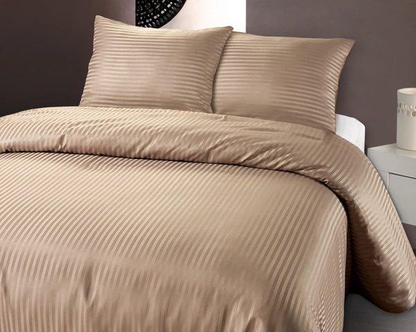 Capa de Edredom Dallas Taupe 240 x 220 cm