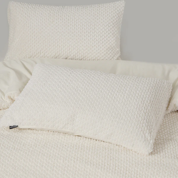 Capa de Edredão Fur Teddy Bege 140 x 200/220 cm - Image 2