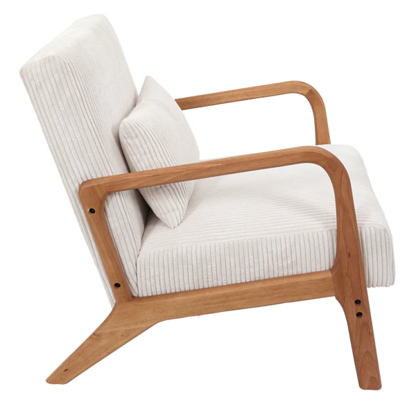 Poltrona Bege Cotele Scott - Image 2