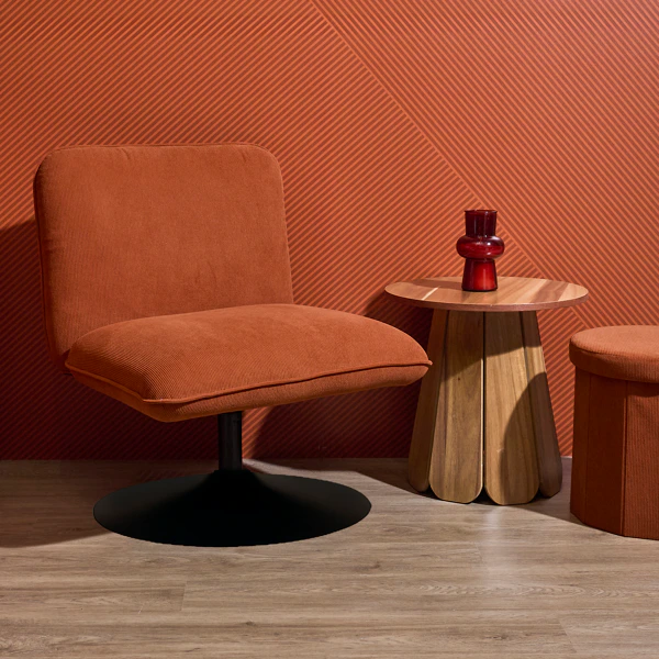 Cadeira Giratória Jules Terra - Image 3