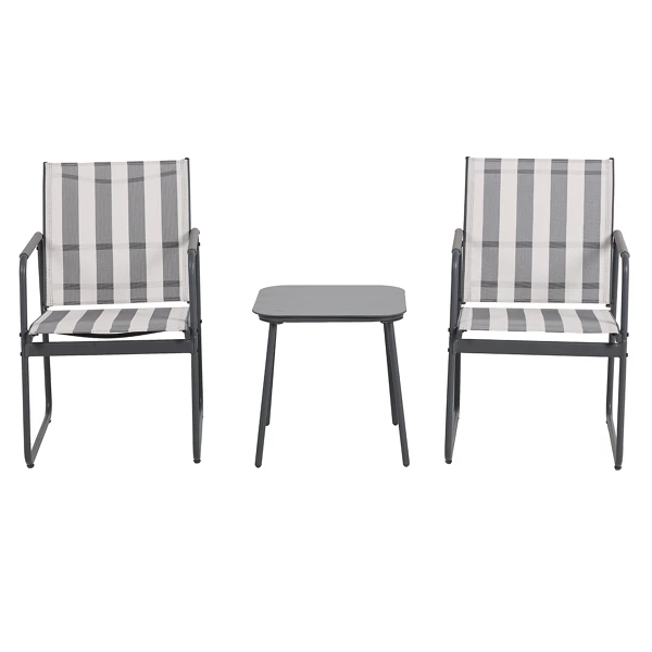 Conjunto de Jardim Cinza Namur