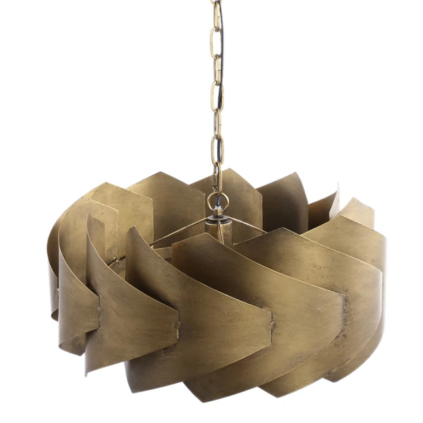 Candeeiro Suspenso Arix Latão/Bronze 52 cm