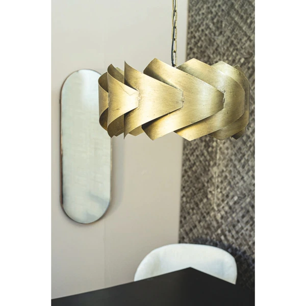 Candeeiro Suspenso Arix Latão/Bronze 52 cm - Image 3