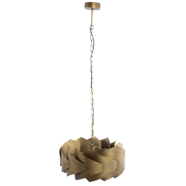 Candeeiro Suspenso Arix Latão/Bronze 52 cm - Image 2