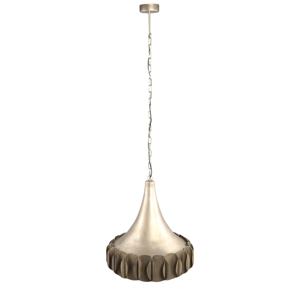 Candeeiro Suspenso Gindy Dourado 57 cm - Image 2