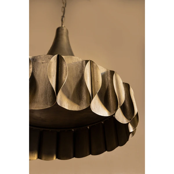Candeeiro Suspenso Gindy Dourado 57 cm - Image 3
