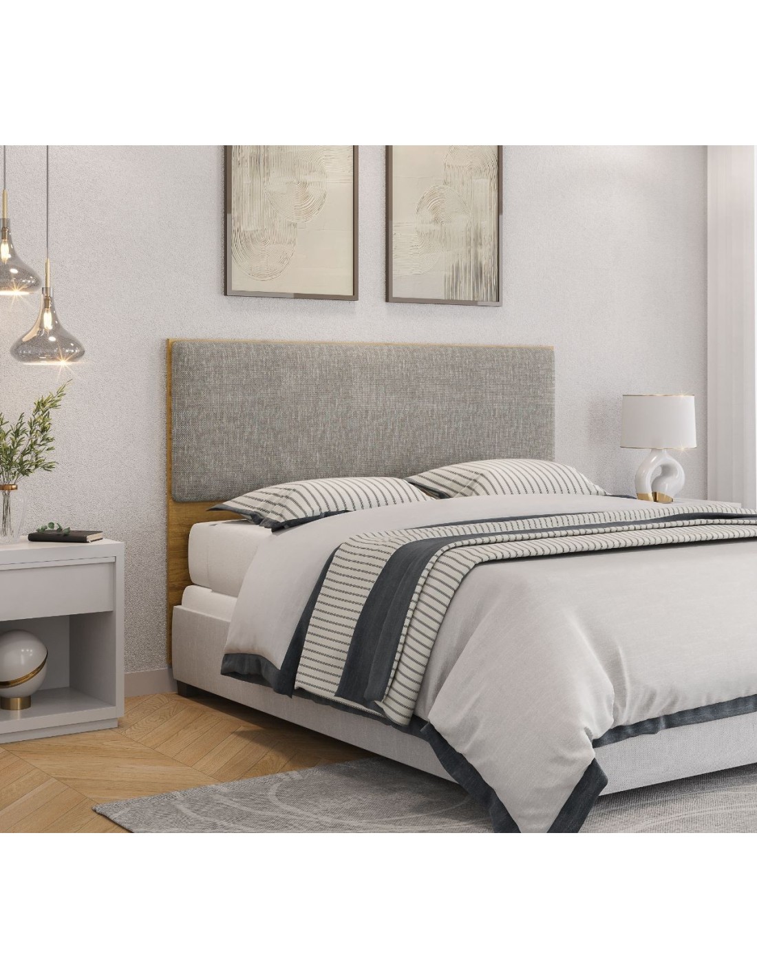 Cabeceira de Cama Uni Cor de Mel