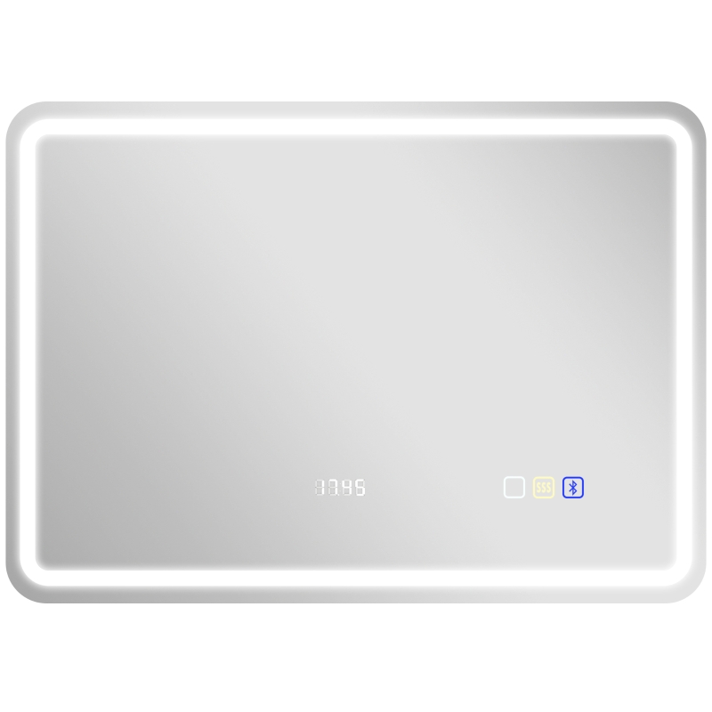 Espelho LED de Casa de Banho com Bluetooth e Antiembaciamento
